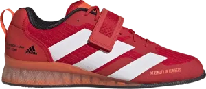 Adidas Adipower Weightlifting 3 'Vivid Red White' sneakers, red