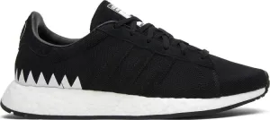 Adidas Neighborhood x Chop Shop 'Black' Sneakers, black