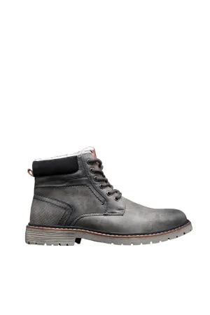 Men's Boots Winter Fur Interior Style (2185) Grey