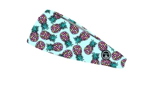 RAVEbandz The Pro - Wide Stretch Headband (Punky Pineapples)