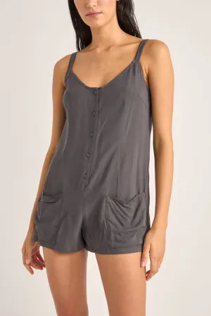 Rhythm Jayda Playsuit - Charcoal