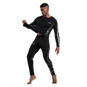 Thermal Underwear For Man (Black)